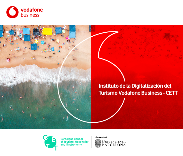 Fotografia de: El CETT i Vodafone presenten el primer estudi de l’Institut de la Digitalització del Turisme | CETT